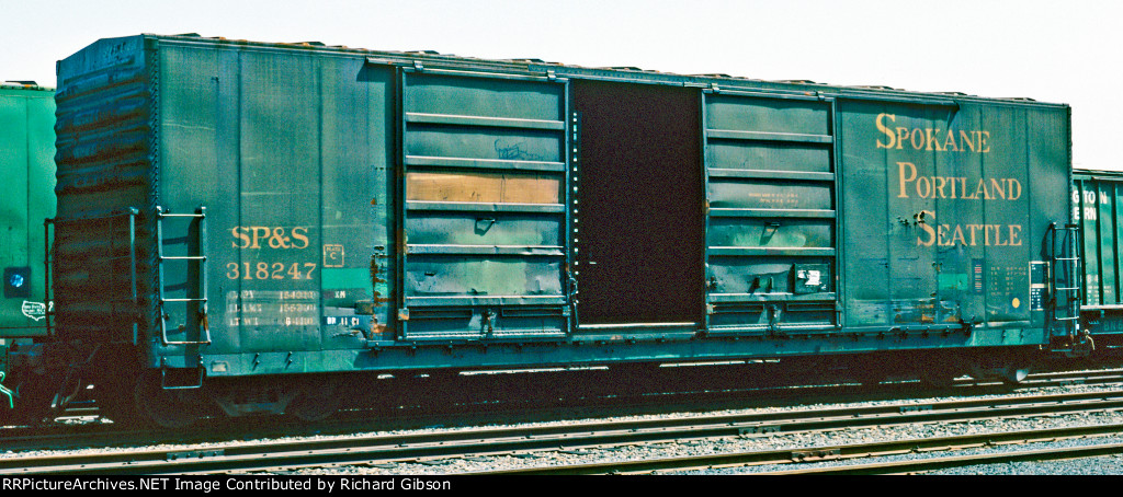 SP&S 318247 Boxcar